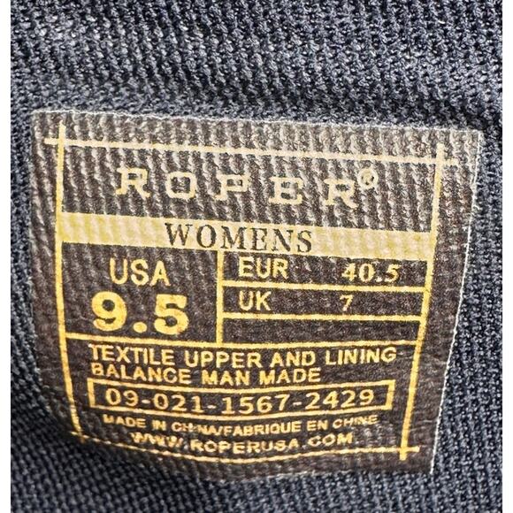 Star-Patterned Blue Ankle Boots - Picture 7 of 15